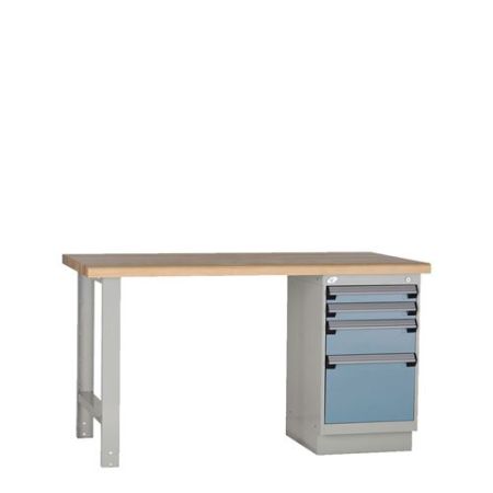 LG2101L3C - Rousseau Workbench with Laminated Wood Top