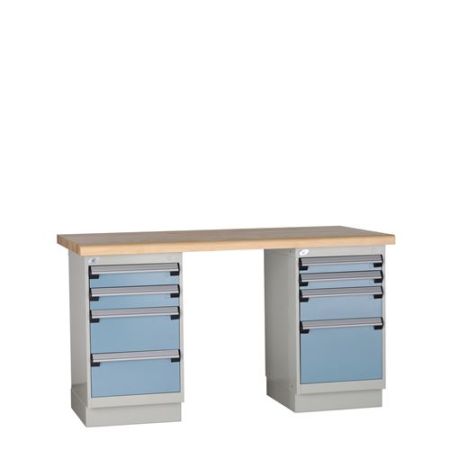 LG2201L3C - Rousseau Workbench with Laminated Wood Top