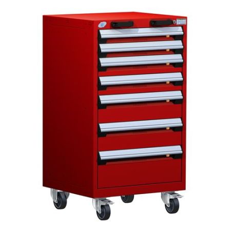 R5BCD-3851 - Rousseau Heavy-Duty Mobile Cabinet, with Partitions