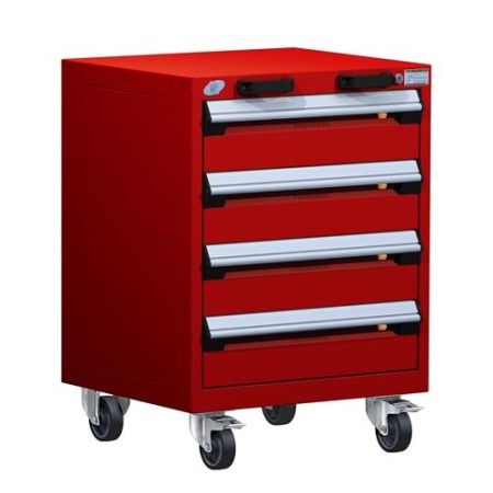 R5BCG-2801 - Rousseau Heavy-Duty Mobile Cabinet, with Partitions