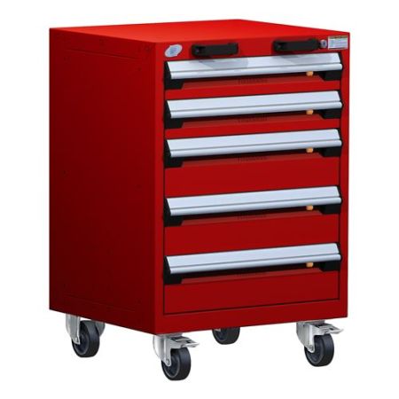 R5BCG-3055 - Rousseau Heavy-Duty Mobile Cabinet, with Partitions