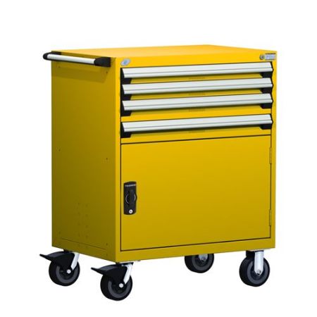 R5BEC-3805 - Rousseau Heavy-Duty Mobile Cabinet, with Partitions