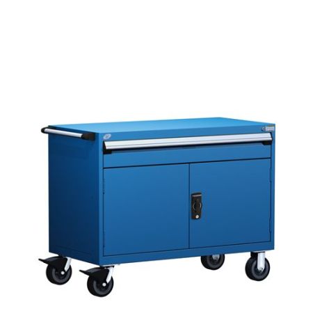 R5BHG-3013 - Rousseau Heavy-Duty Mobile Cabinet, with Partitions